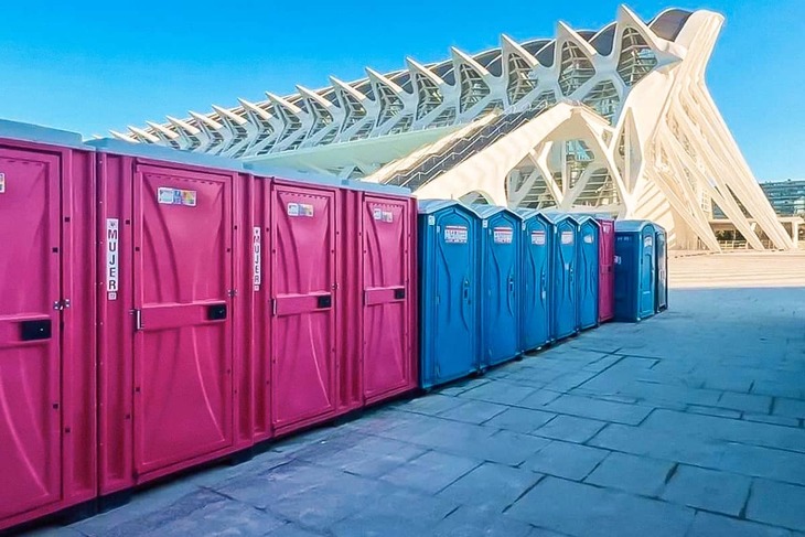 Baños portátiles para fiestas