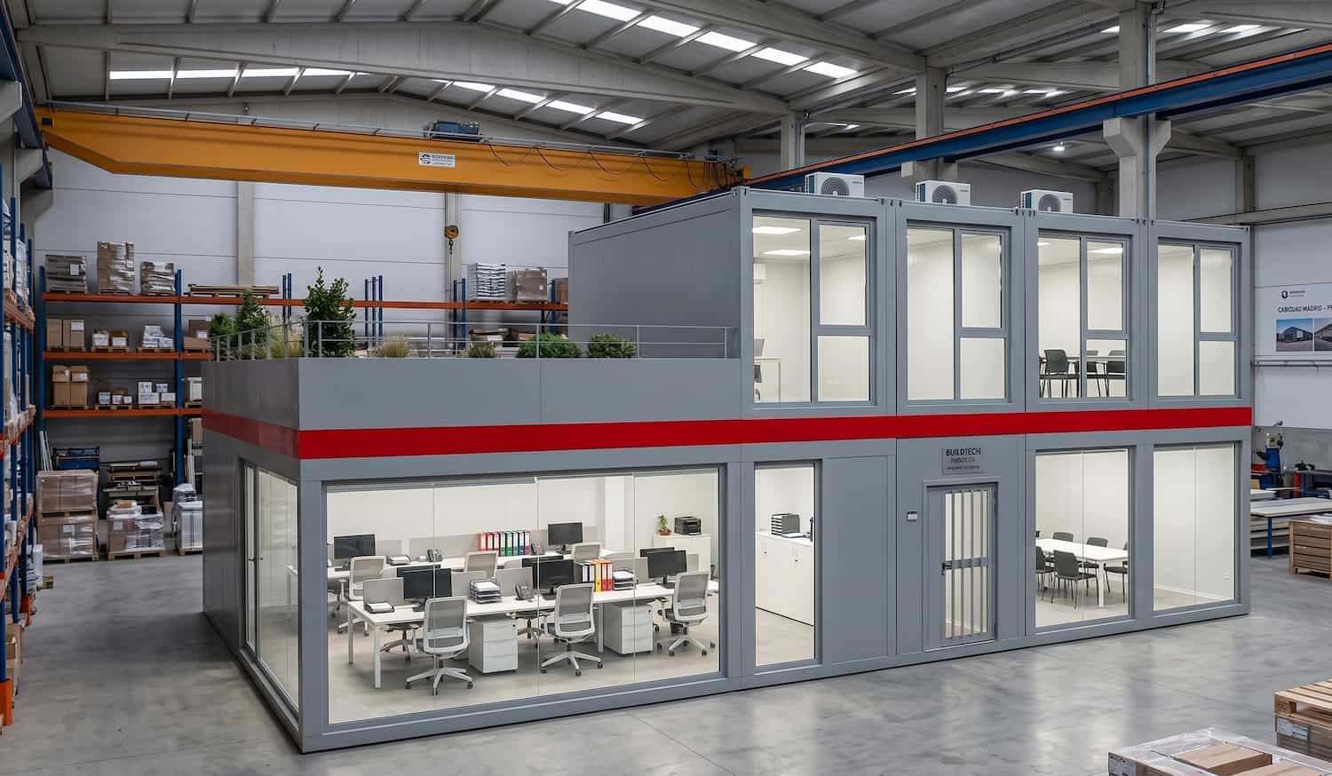Módulos de oficina en Fuenlabrada