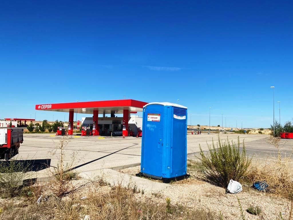 Aseos en gasolineas