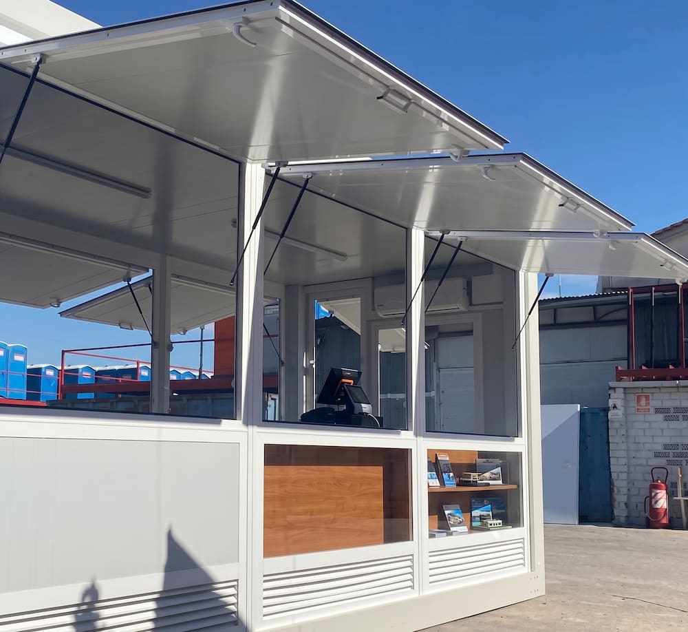 Kiosko bar prefabricado