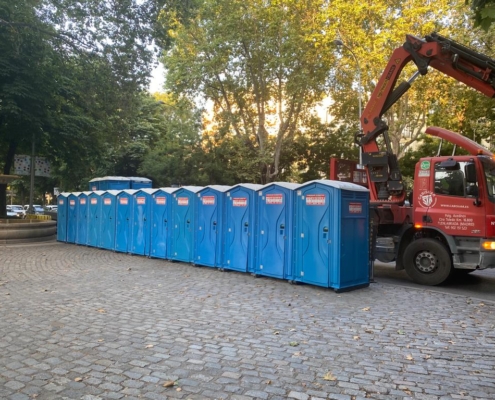 Baños portátiles para eventos