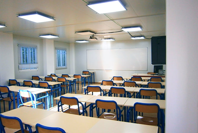 cabisuar modulos aulas prefabricadas