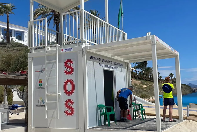 cabisuar modulos prefabricados chiringuito playa