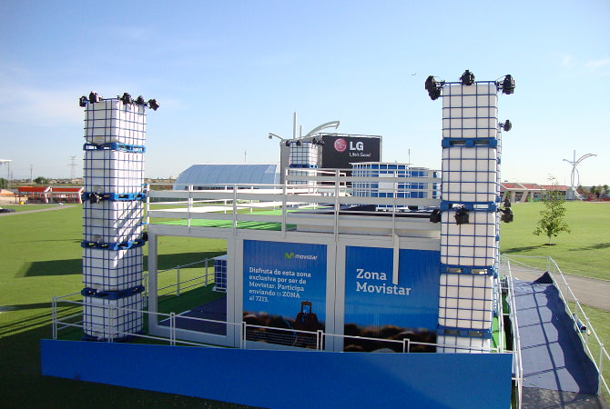 cabisuar módulos prefabricados eventos diseño