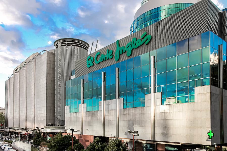 Corte Inglés de Castellana, donde Cabisuar ha instalado sus módulos prefabricados para La Plaza NEW